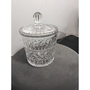 Winston Crystal Ice Bucket 6" Tall And 18" Round